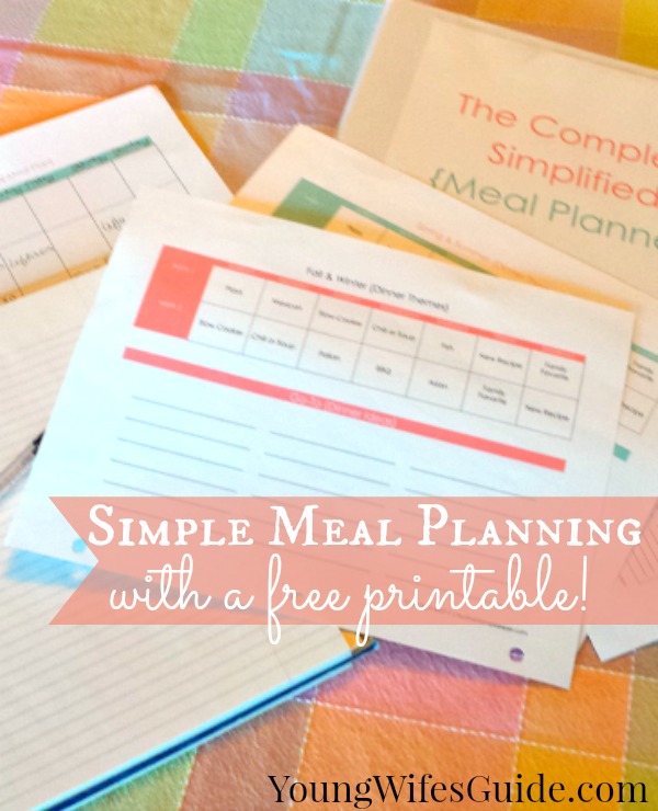 Does meal planning overwhelm you? Try creating your meal plan around a seasonal template that will help your meal planning become super easy and seamless with this free printable! 
