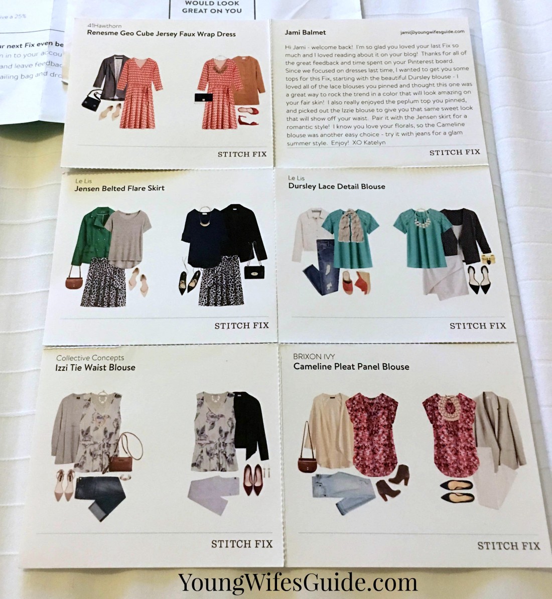 My stitch fix closet