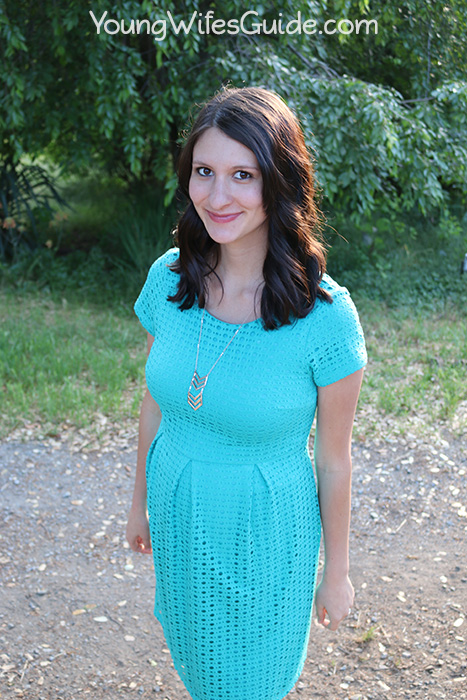 Beautiful blue maternity Dress