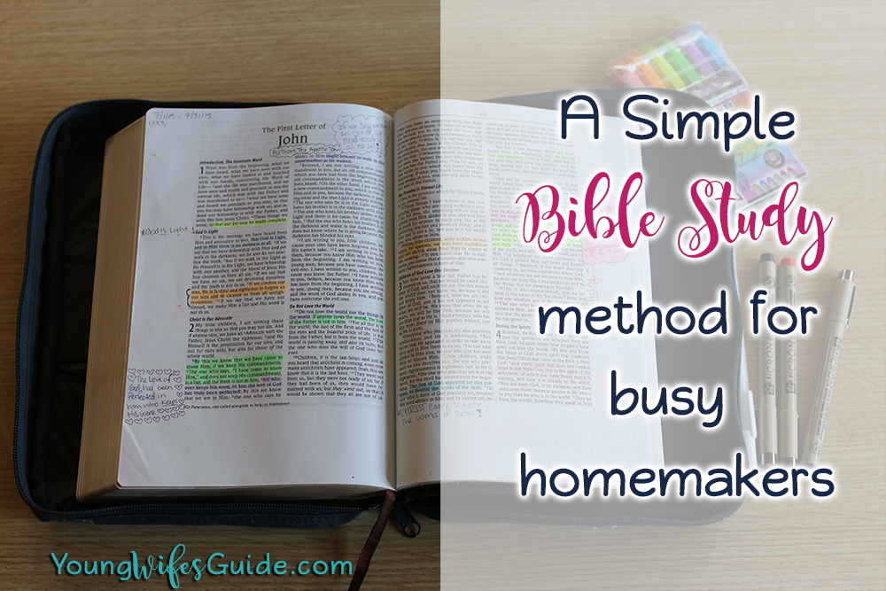 A simple Bible Study method