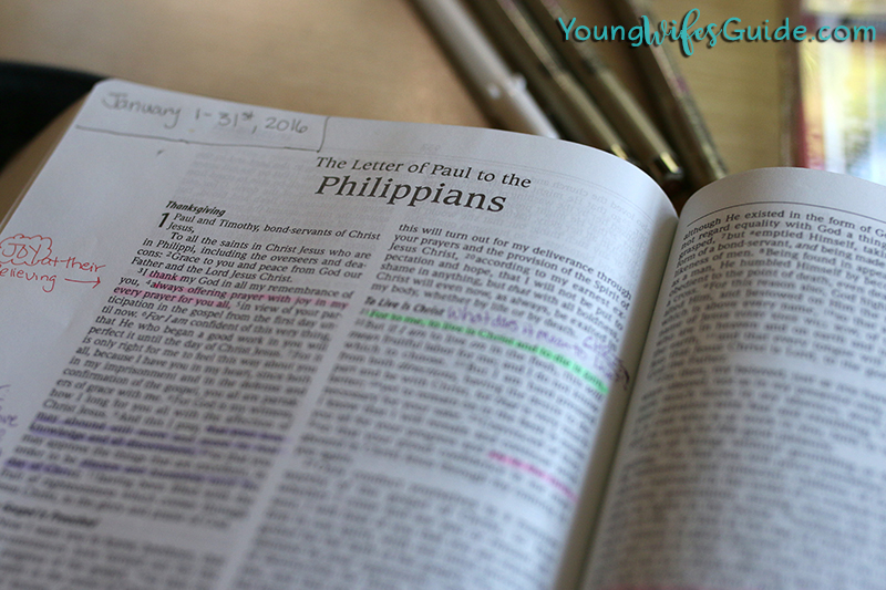 Studying the book of Philippians