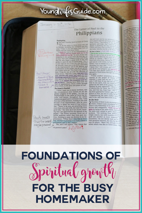 Foundations of Spiritual Growth