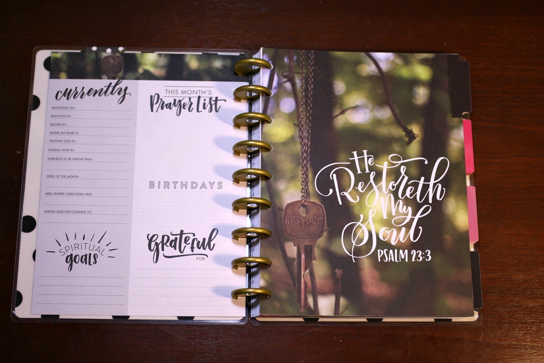 The Monthly Planner